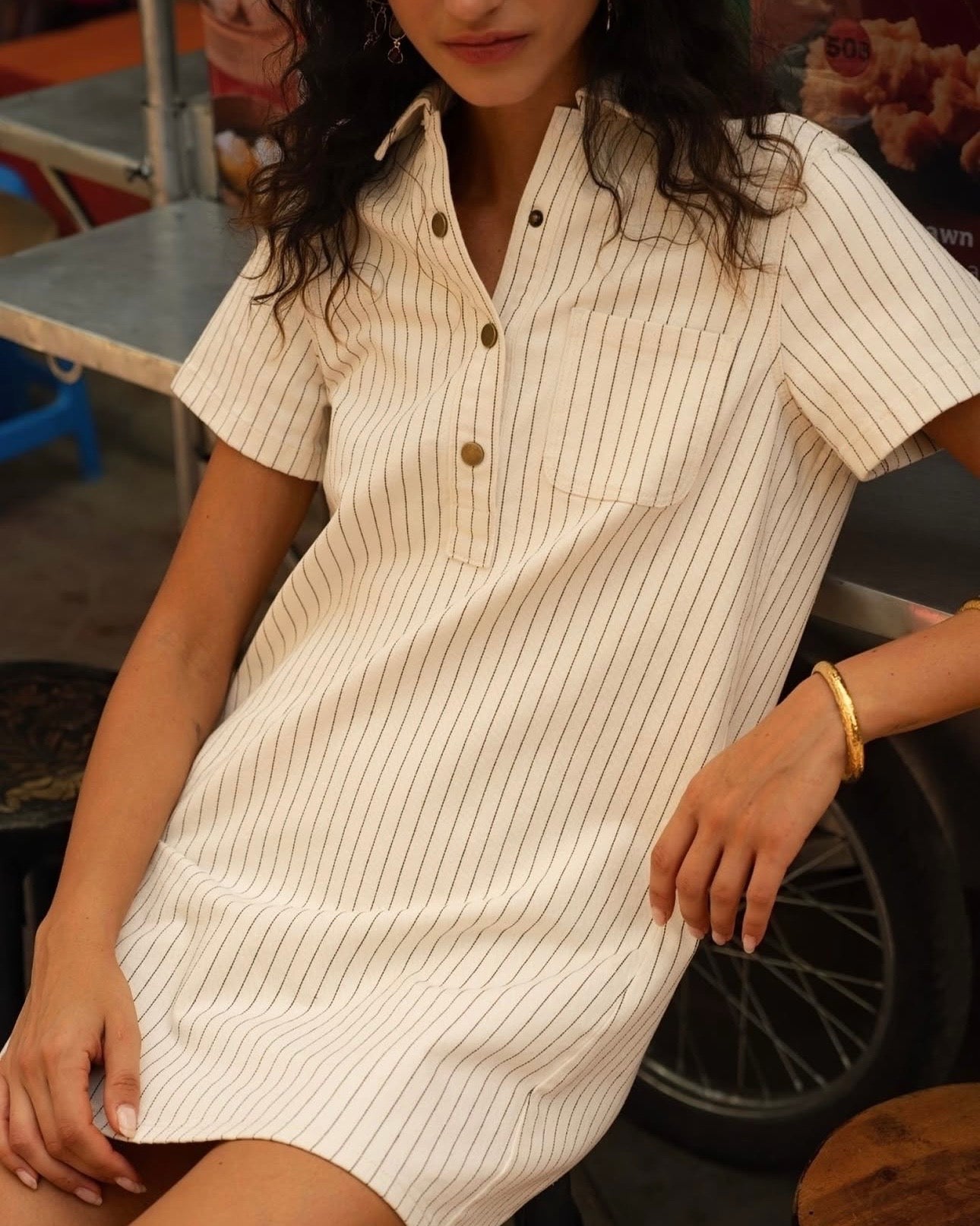 Vestido Raya